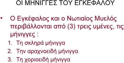 Μήνιγγες .